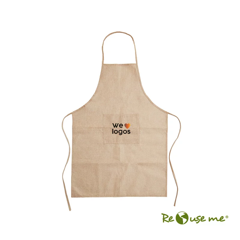Delantal Jute Personalizable