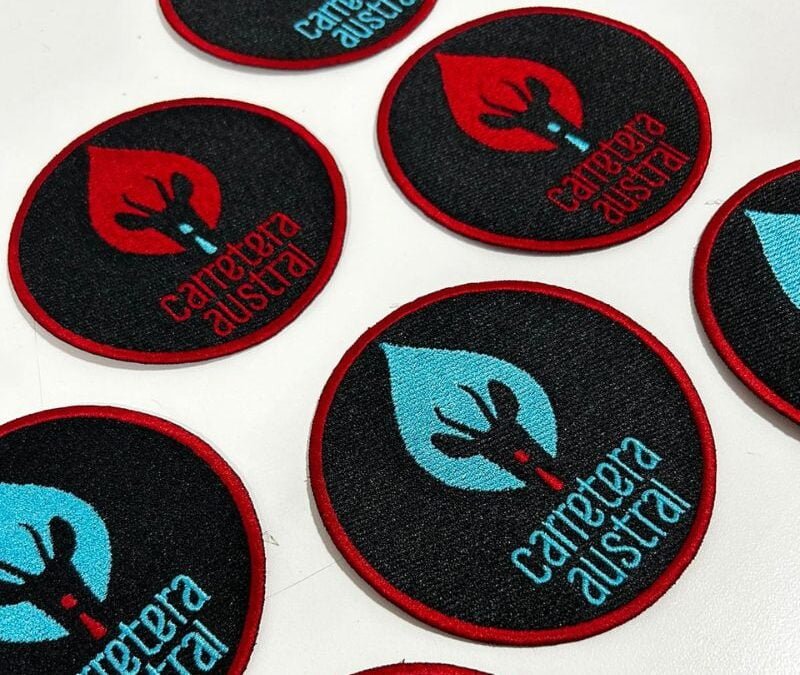 Parches Bordados Carretera Austral