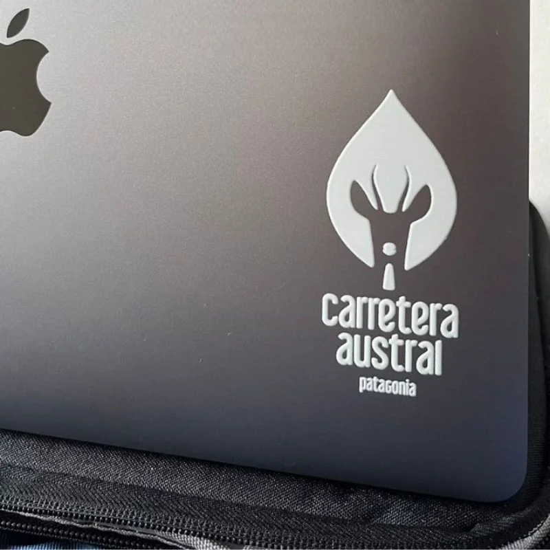 Sticker Troquelado Carretera Austral